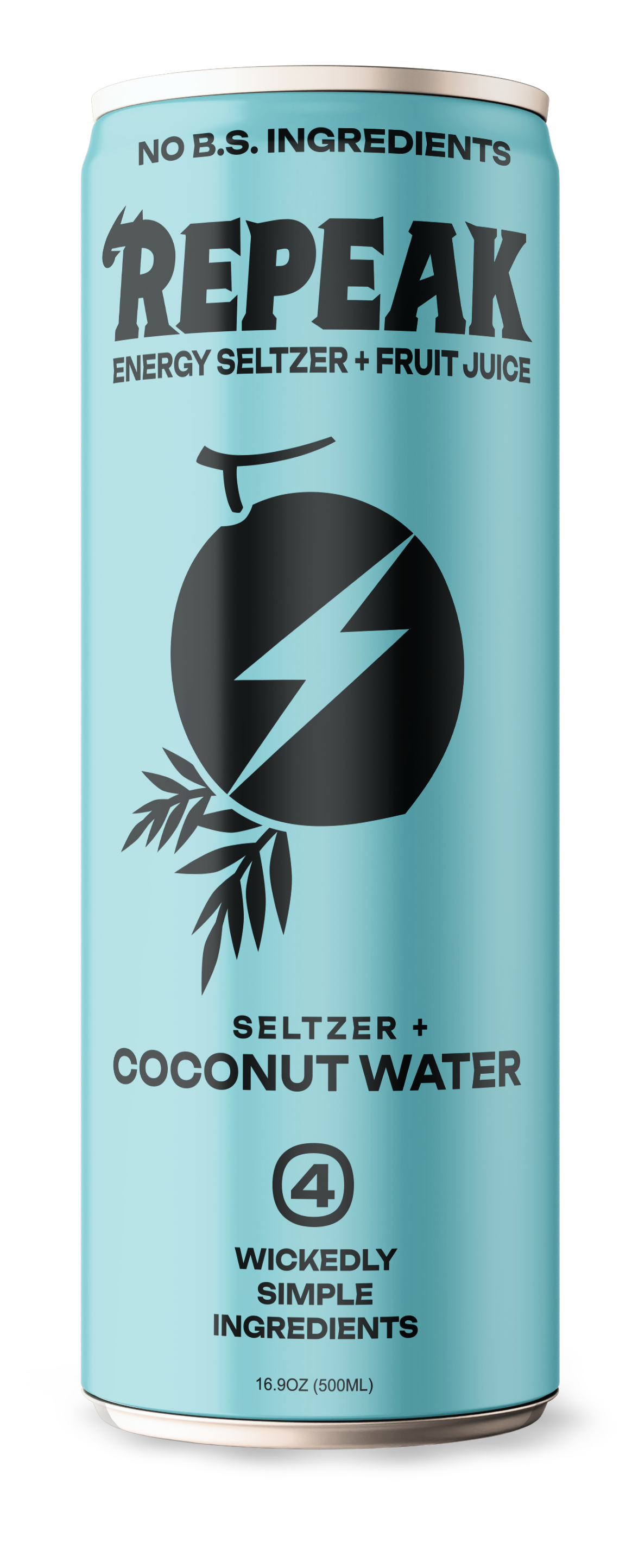 Coconut Water Energy Seltzer | 16.9oz 12 Pack