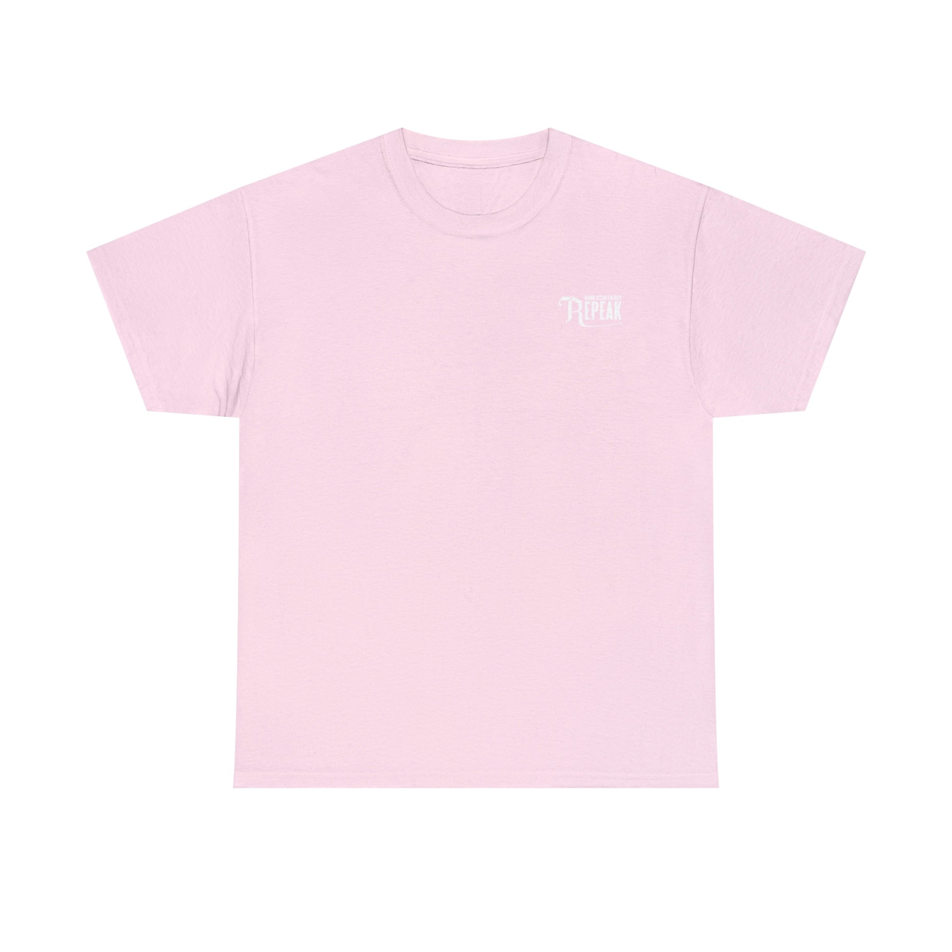 repeak energy drink pink t-shirt, front side
